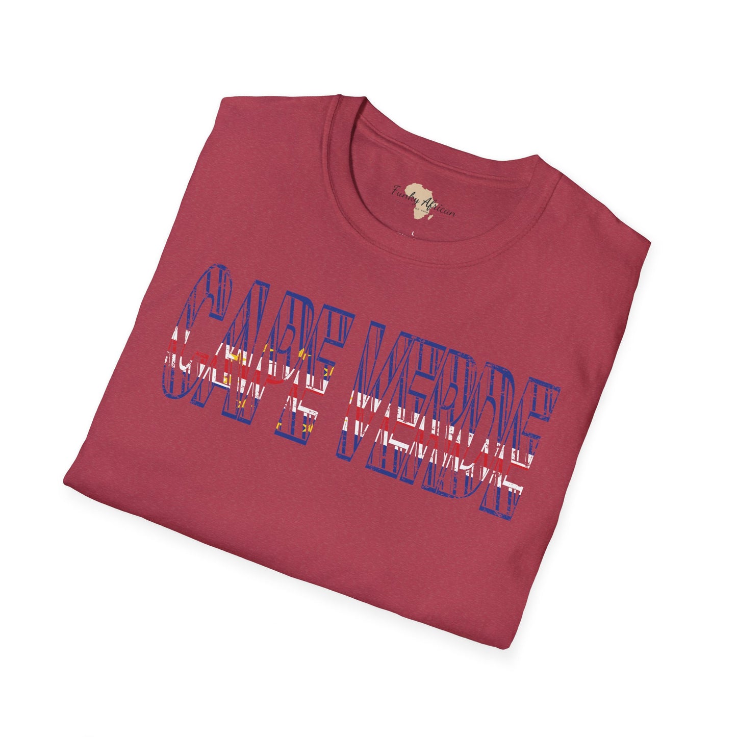 Cabo Verde text unisex softstyle tee