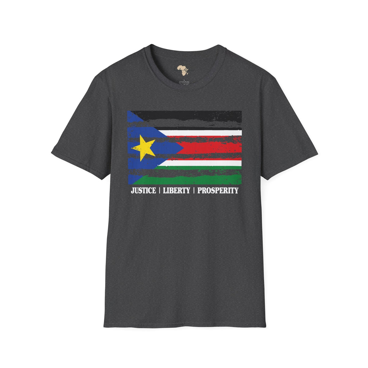 South Sudan strip unisex softstyle tee Funky African