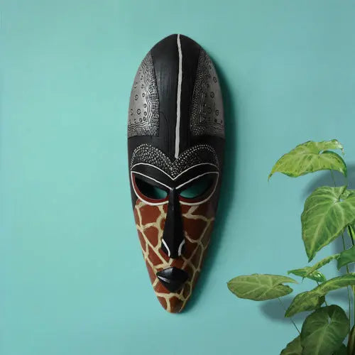 African resin wall decoration Funky African