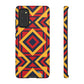 African Print Samsung Galaxy Tough Case Funky African
