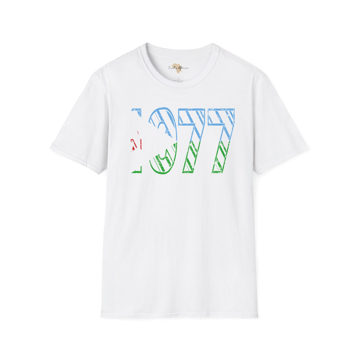 Djibouti year unisex softstyle tee Funky African