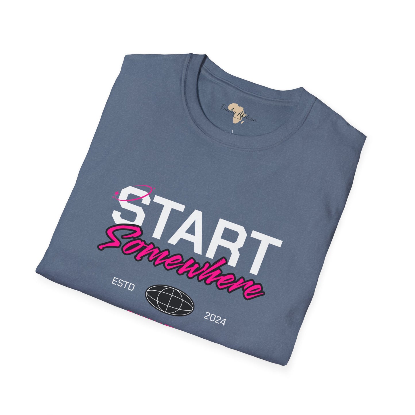 Just start unisex softstyle tee
