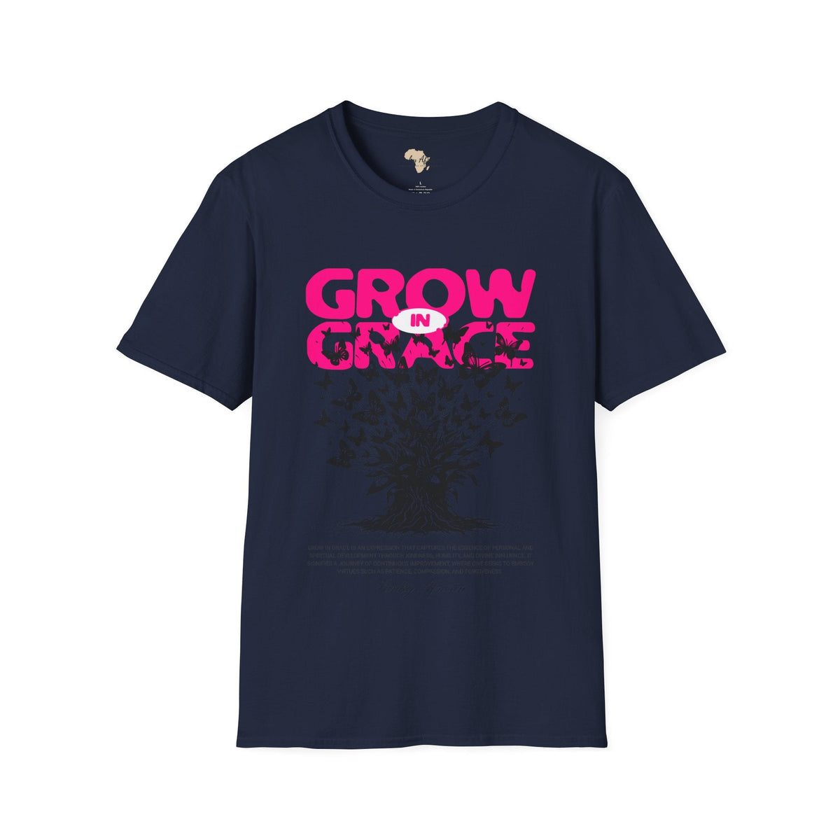 Grow in Grace unisex tee Funky African