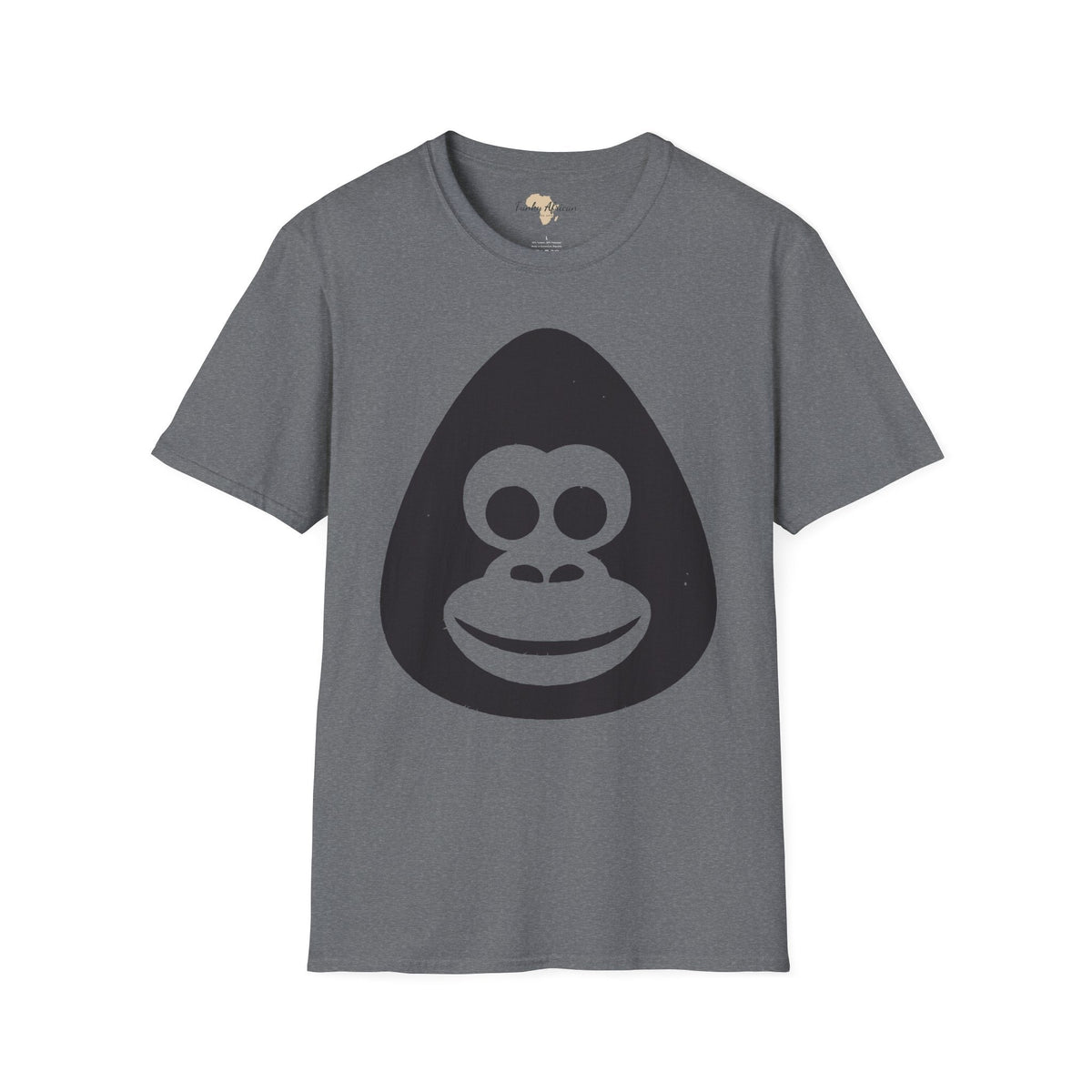 monkey graffiti unisex softstyle tee Funky African