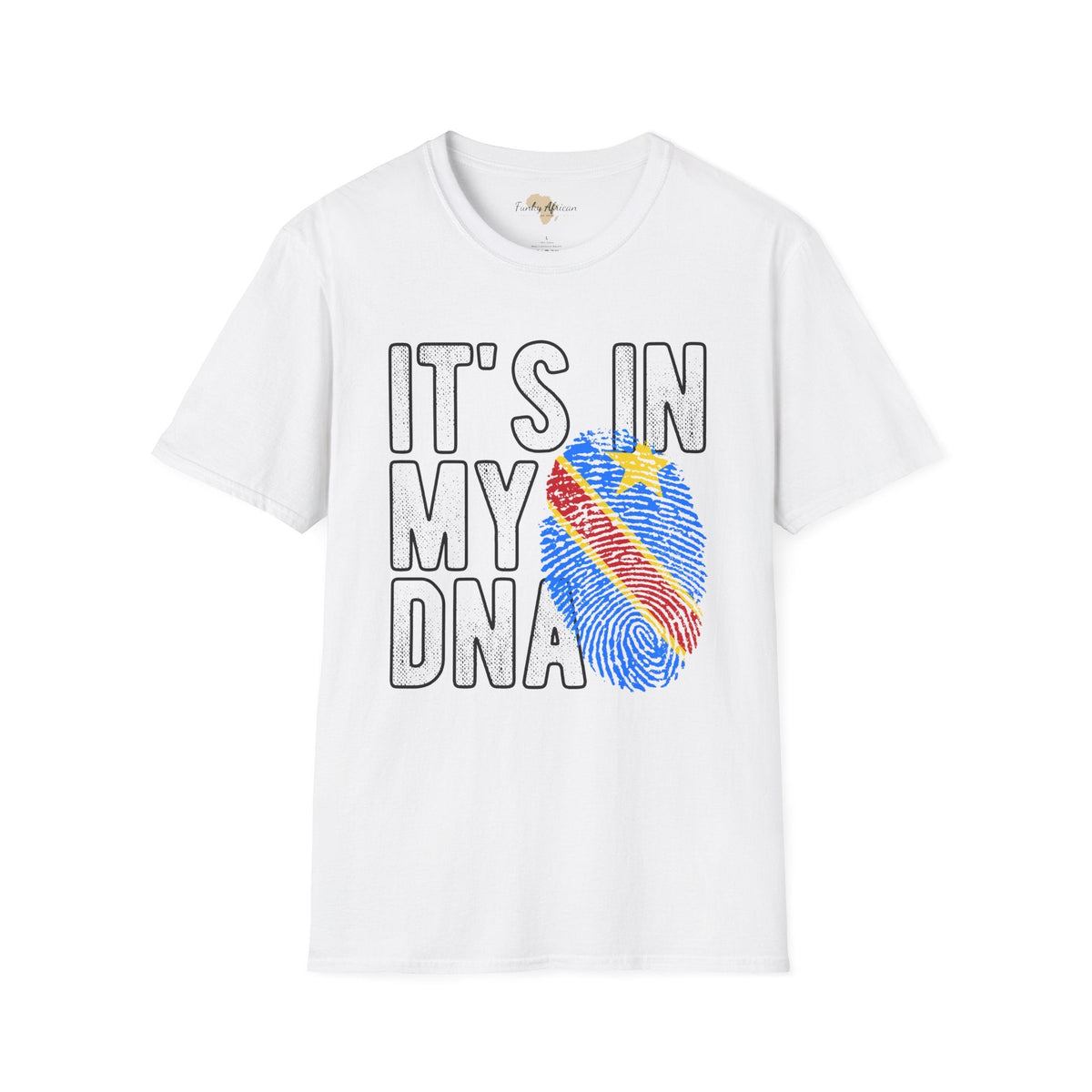 it's in my DNA unisex tee - DR Congo Funky African