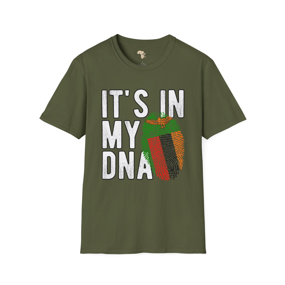 it's in my DNA unisex tee - Zambia Funky African