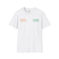 Côte d'Ivoire text unisex softstyle tee