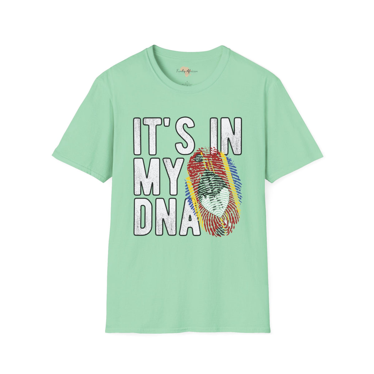 it's in my DNA unisex tee - Eswatini Funky African