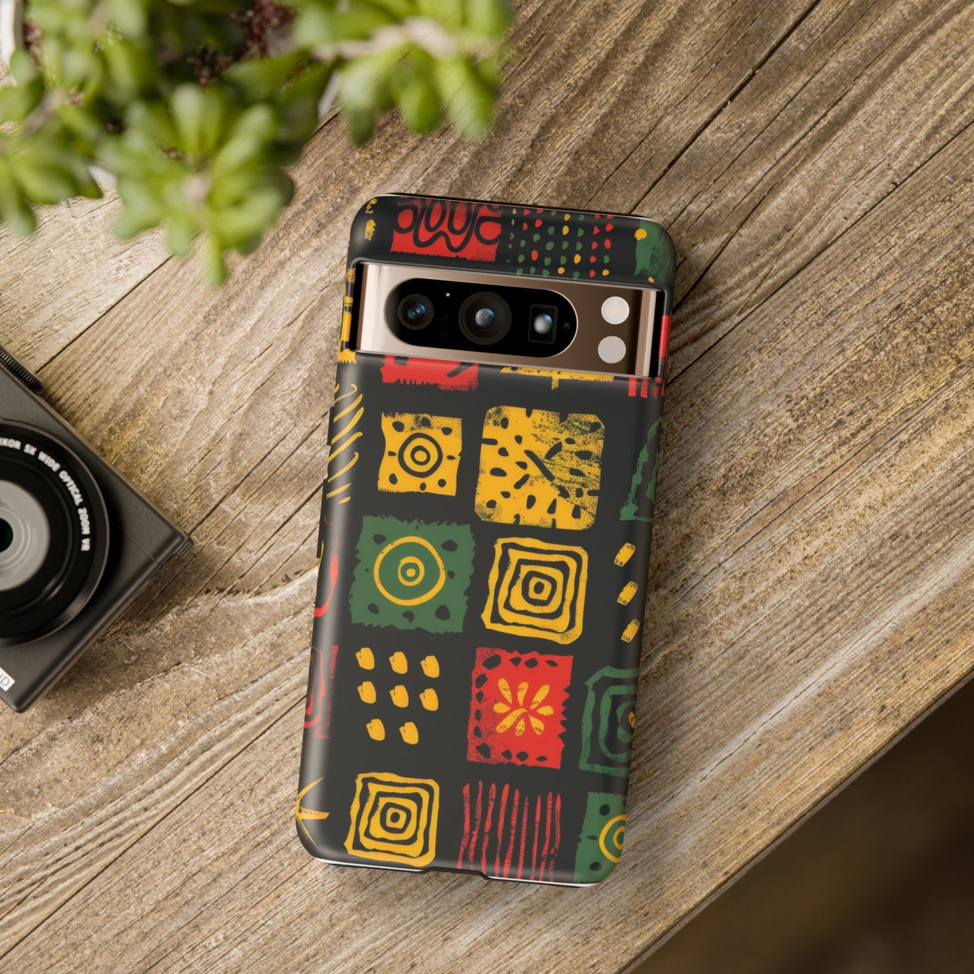 African Print Google Pixel Tough Cases Funky African