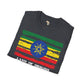 Ethiopia strip unisex softstyle tee