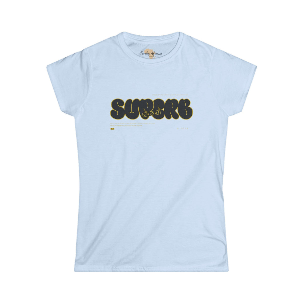 Superb Women's Softstyle Tee Funky African