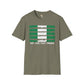 Nigeria strip unisex softstyle tee