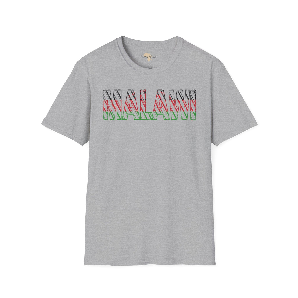 Malawi text unisex softstyle tee Funky African
