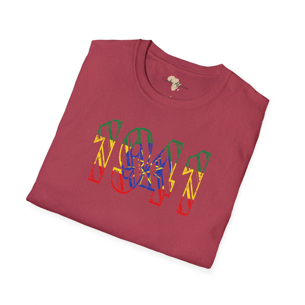 Ethiopia year unisex softstyle tee Funky African