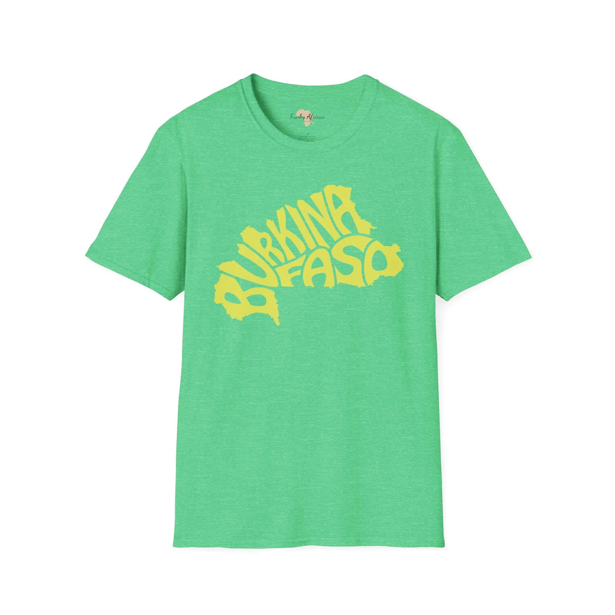 Burkina Faso cut unisex softstyle tee Funky African