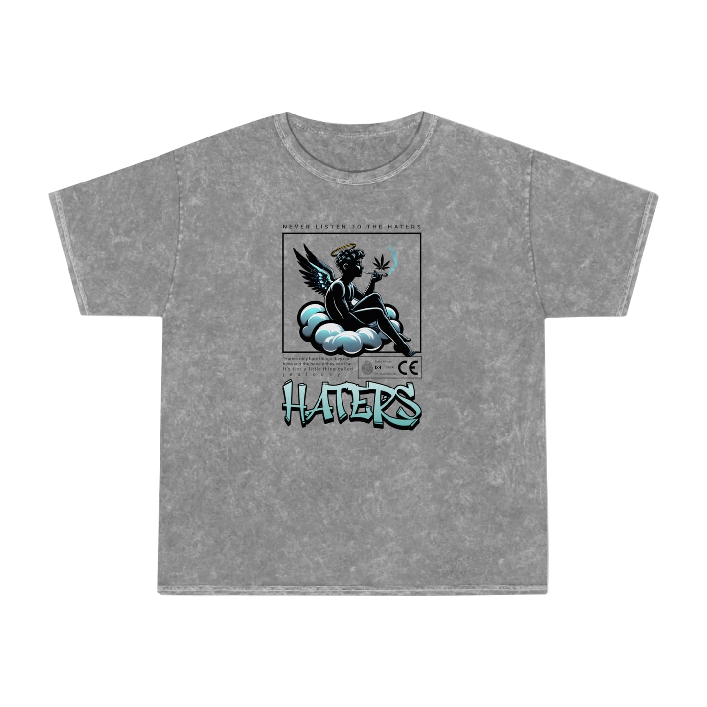 Haters unisex wash tee