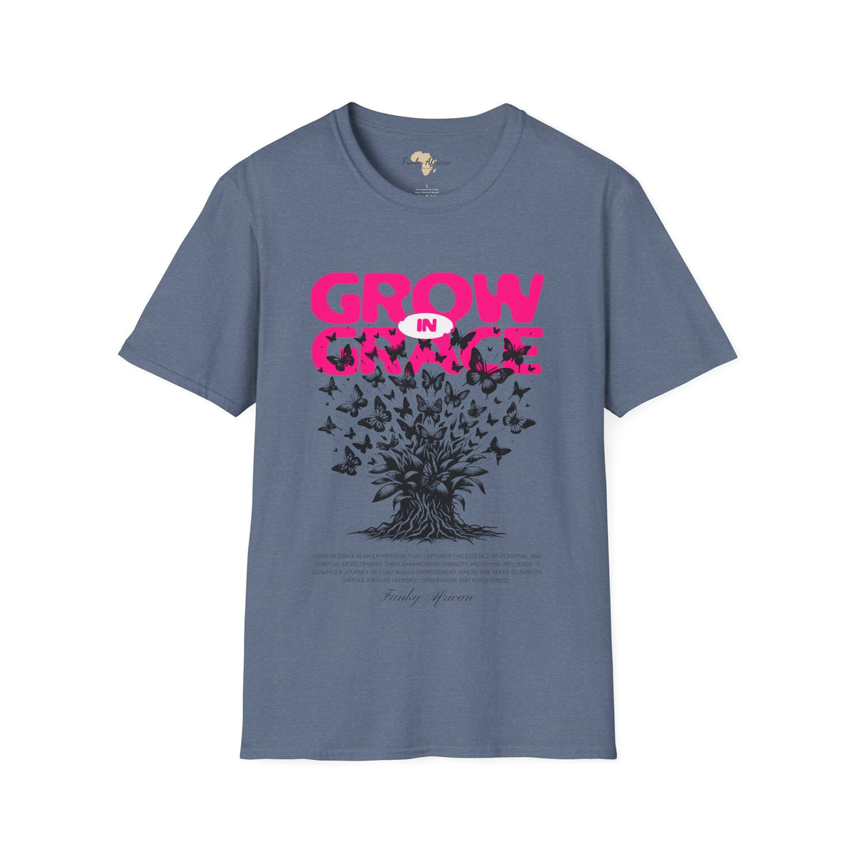 Grow in Grace unisex tee Funky African
