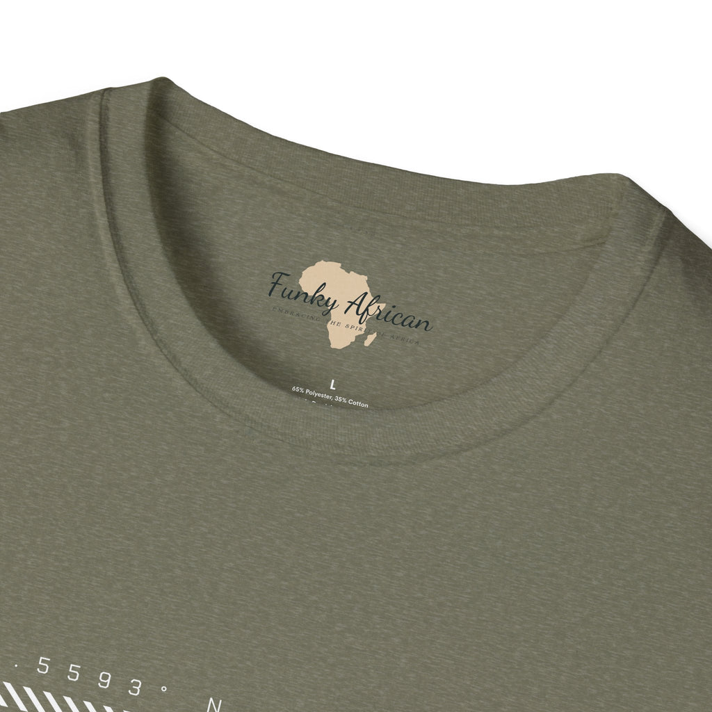 Accra Ghana unisex softstyle tee Funky African