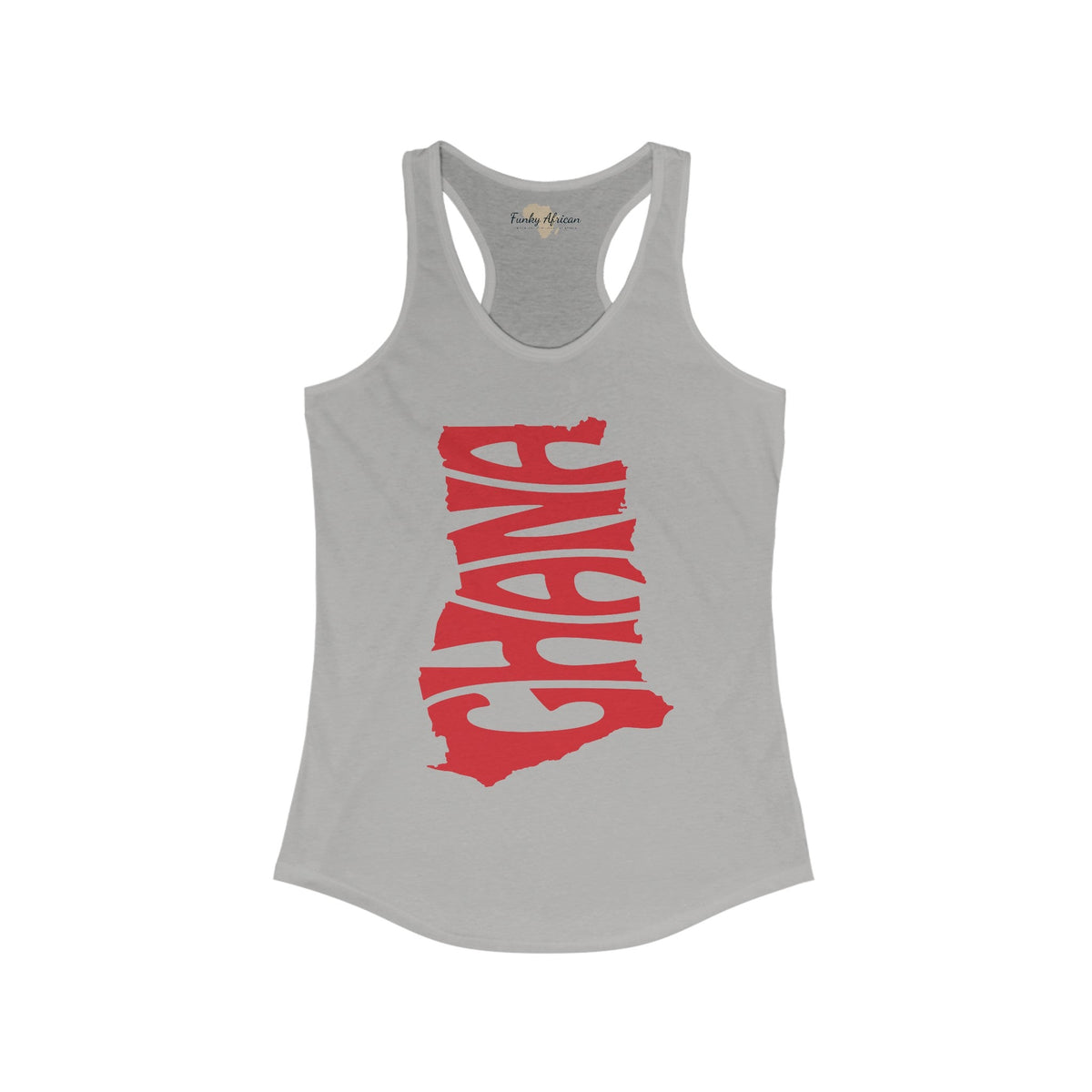 Ghana Women's Racerback Tank Funky African