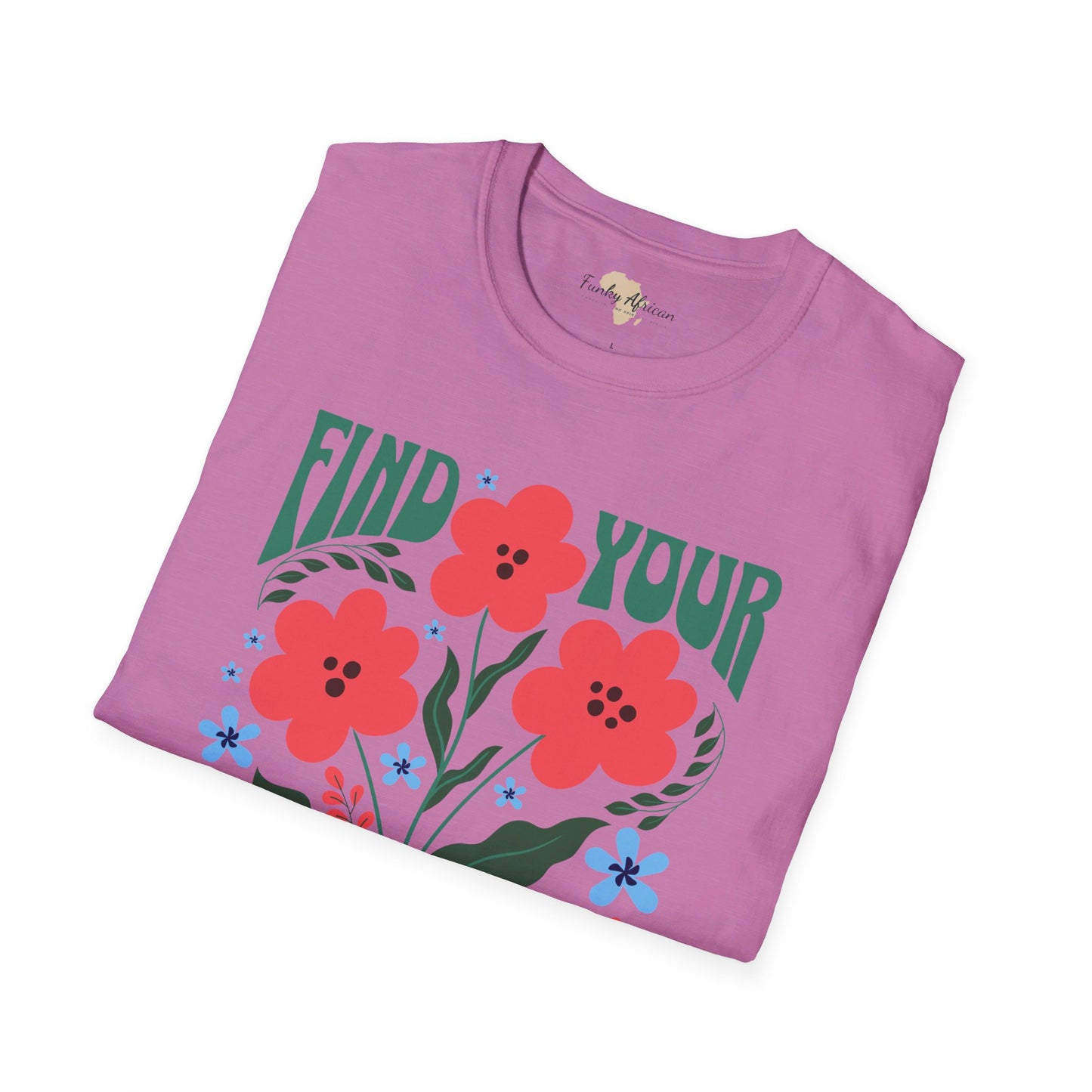 Find your bliss unisex softstyle tee