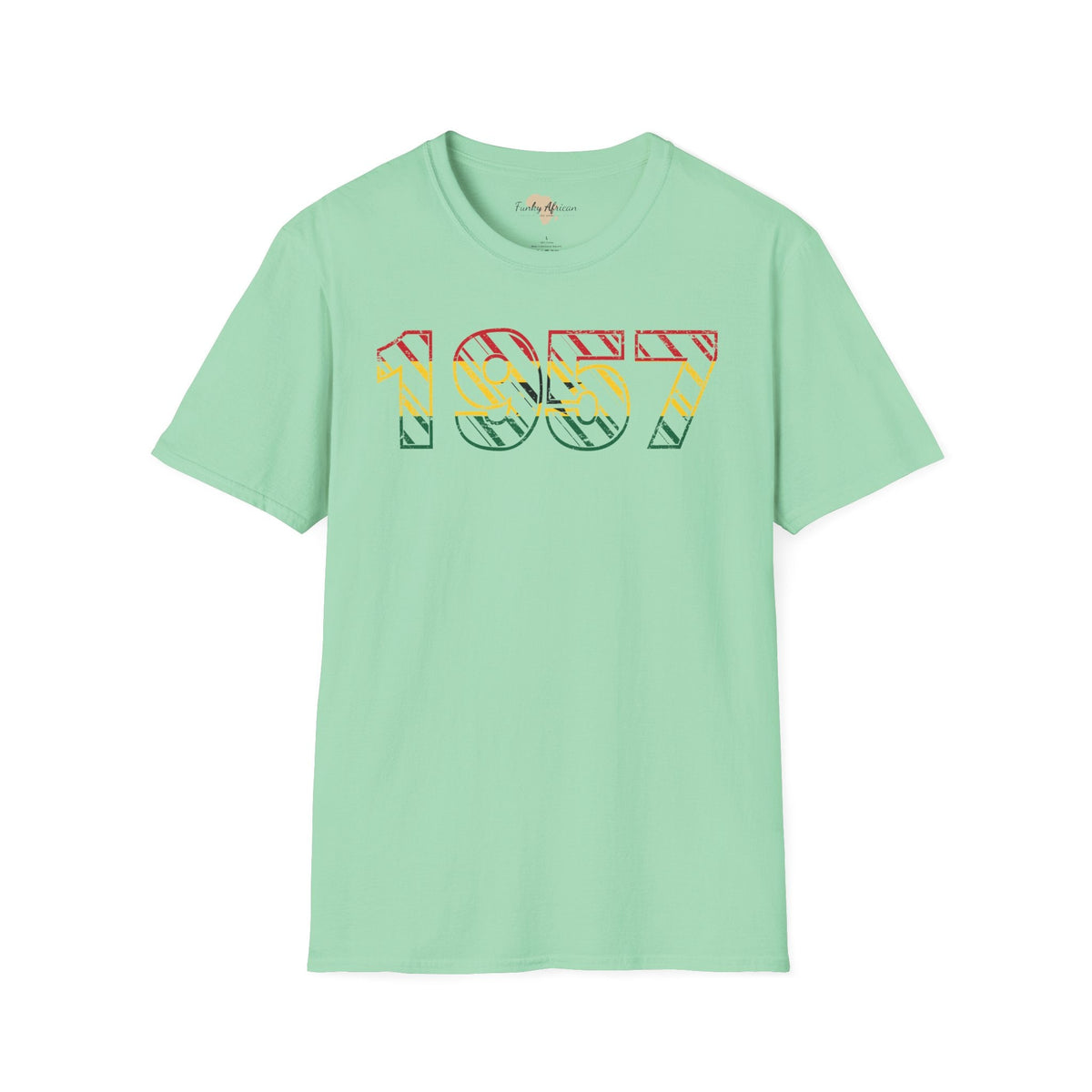 Ghana year unisex softstyle tee Funky African