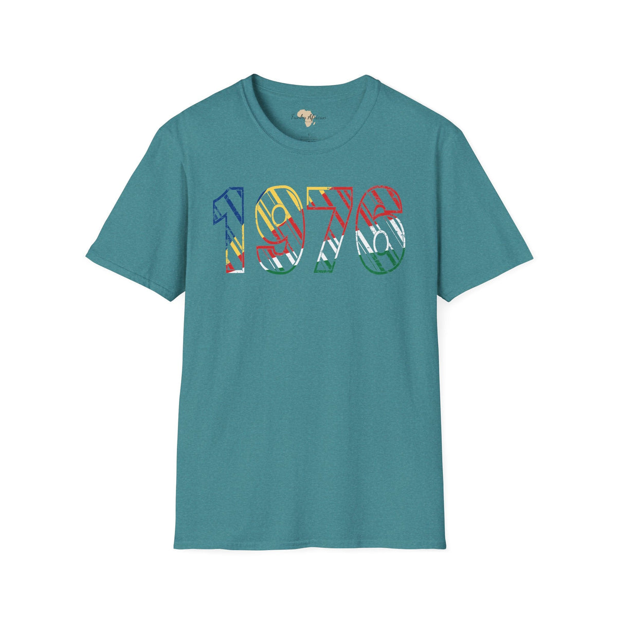 Seychelles year unisex softstyle tee Funky African