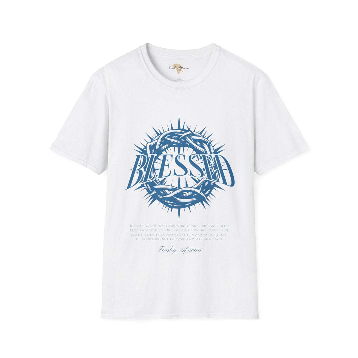 Blessed unisex tee Funky African