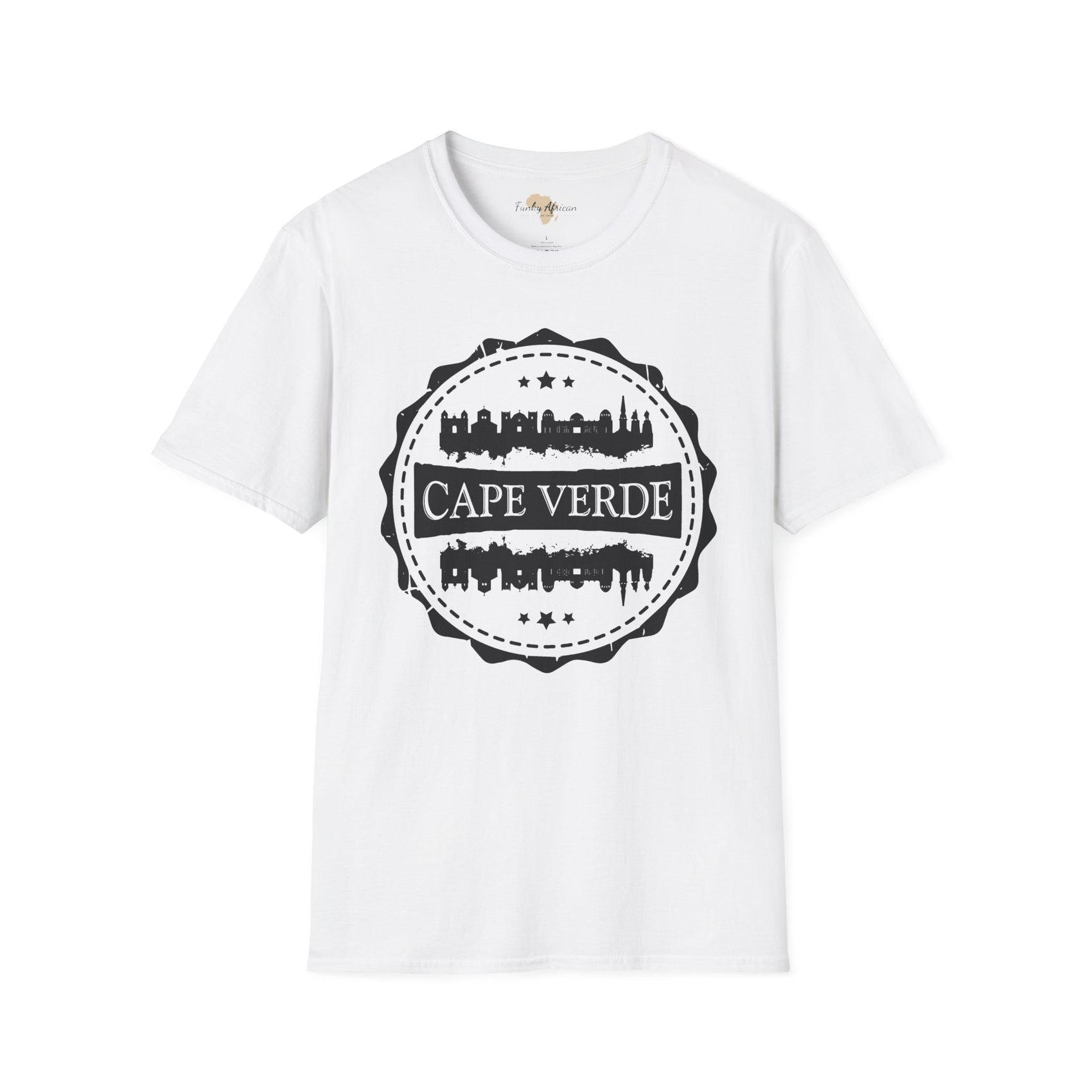 Cabo Verde Stamp unisex tee
