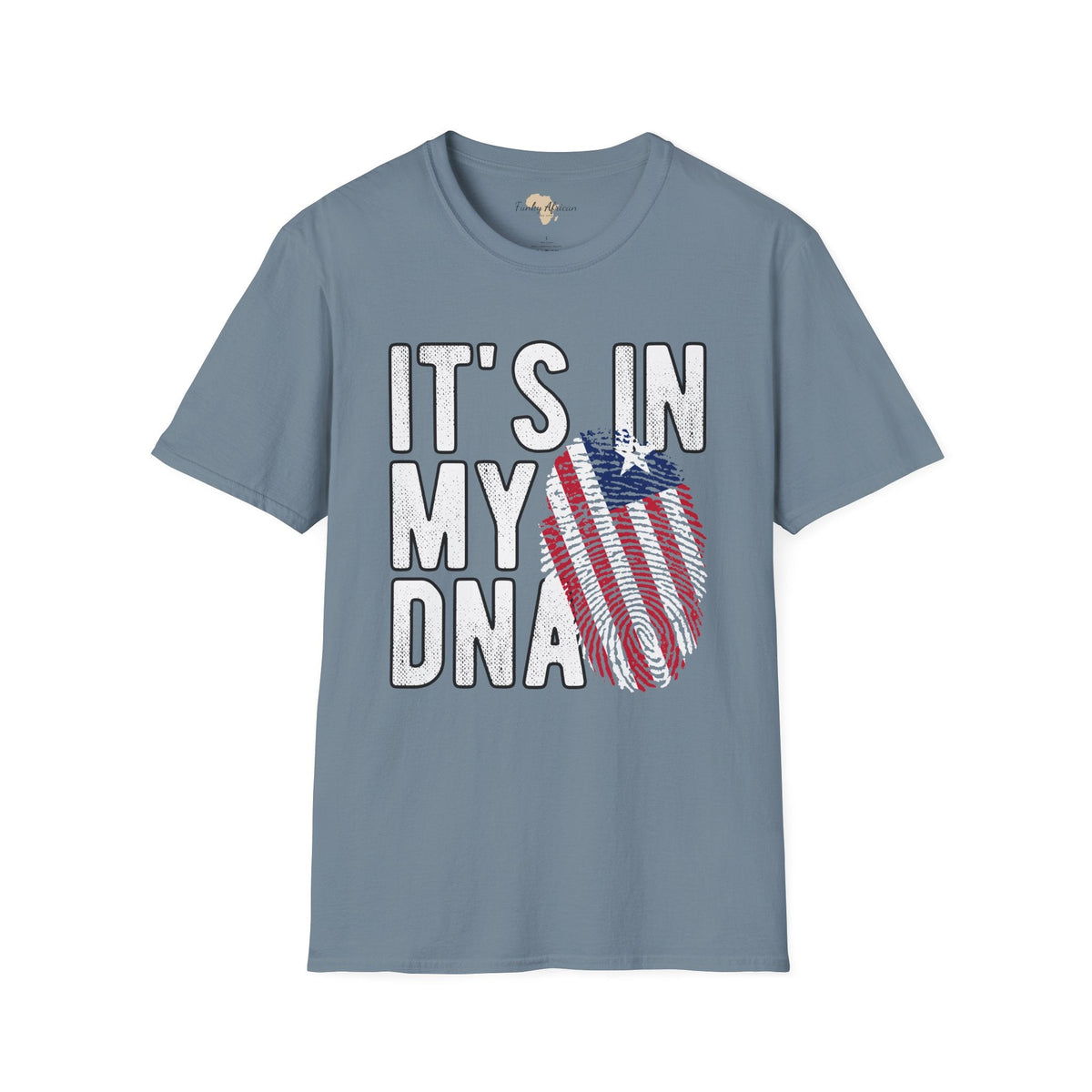 it's in my DNA unisex tee - Liberia Funky African