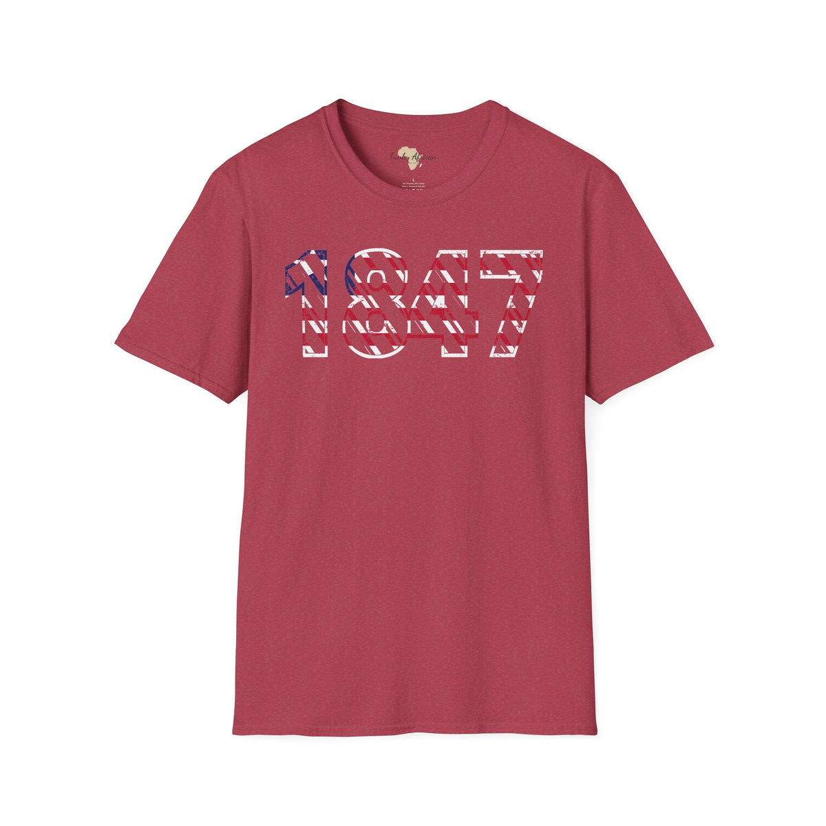 Liberia year unisex softstyle tee Funky African
