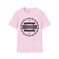 Gambia Stamp unisex tee