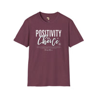 Positivity is a choice unisex softstyle tee