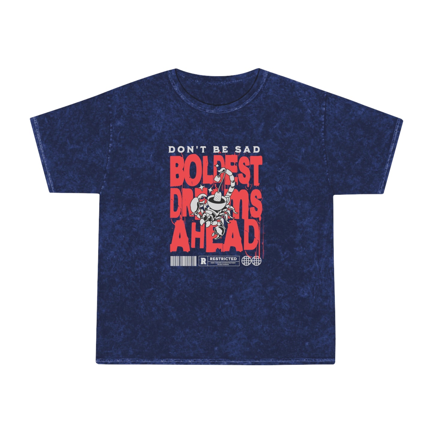 Don't be sad unisex wash tee