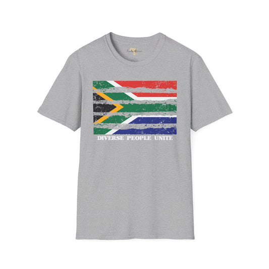 South Africa strip unisex softstyle tee
