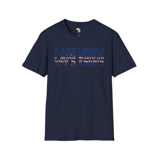 Cabo Verde text unisex softstyle tee