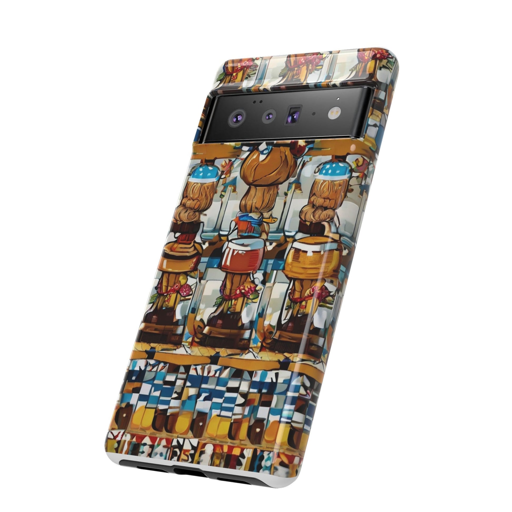 African Print Google Pixel Tough Cases Funky African