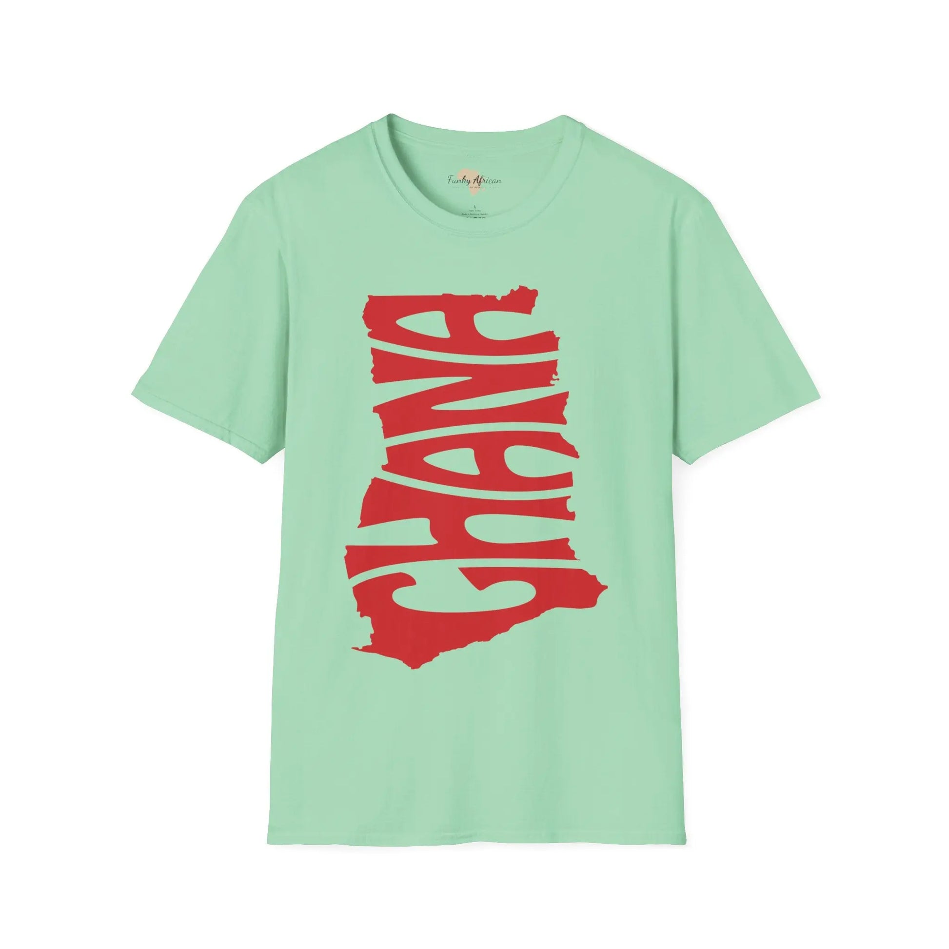 Ghana cut unisex softstyle tee Funky African