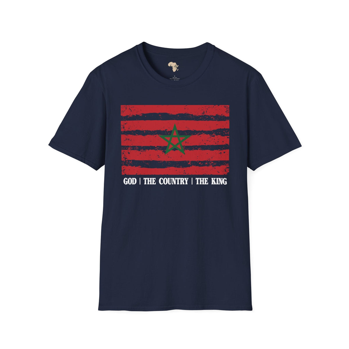 Morocco strip unisex softstyle tee Funky African