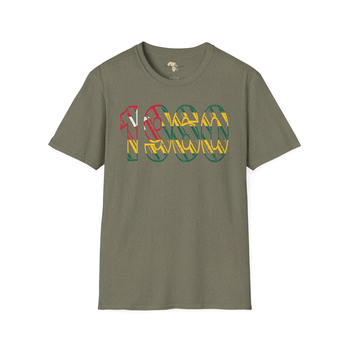 Togo year unisex softstyle tee Funky African