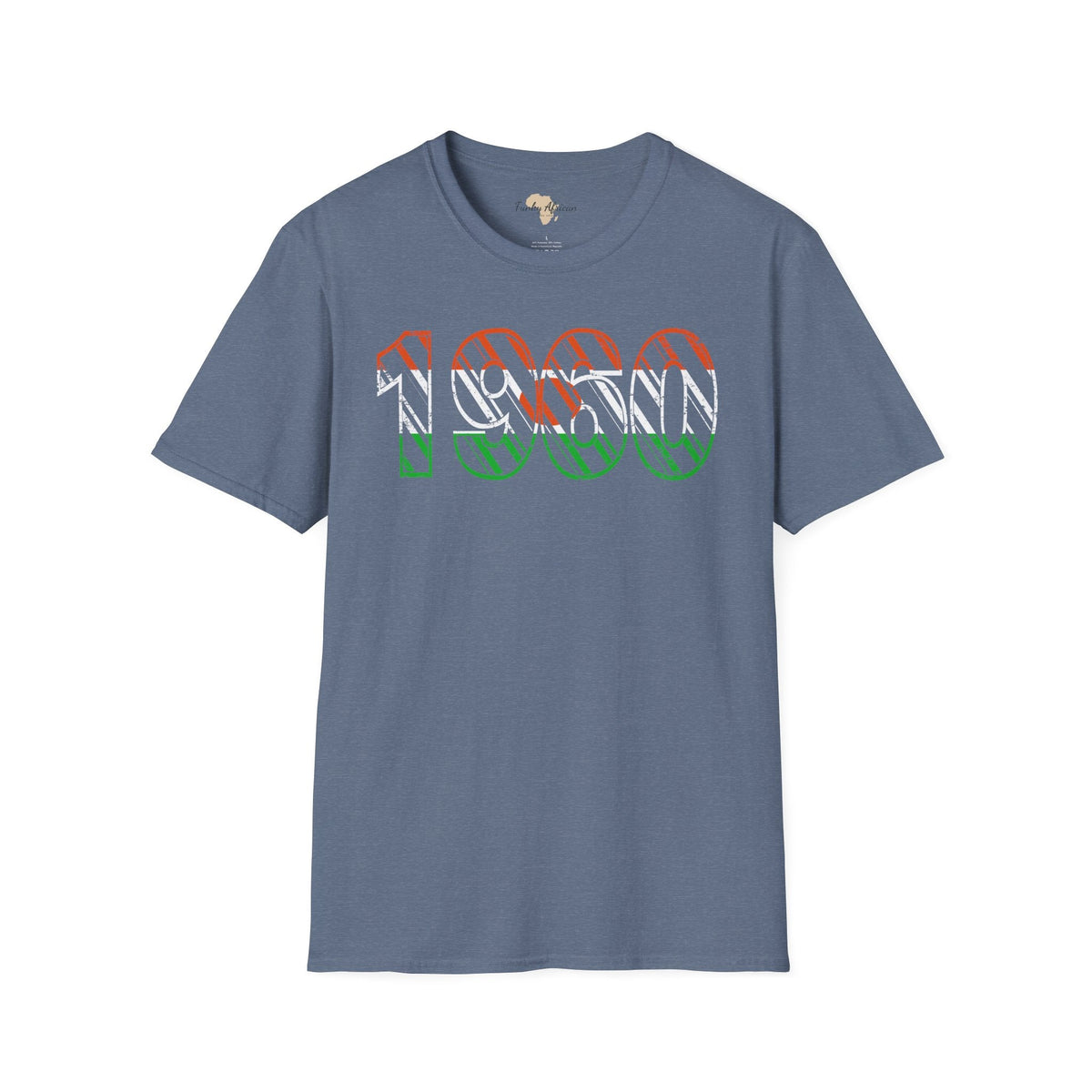 Nigerien year unisex softstyle tee Funky African