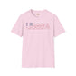Liberia text unisex softstyle tee