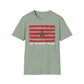 Morocco strip unisex softstyle tee
