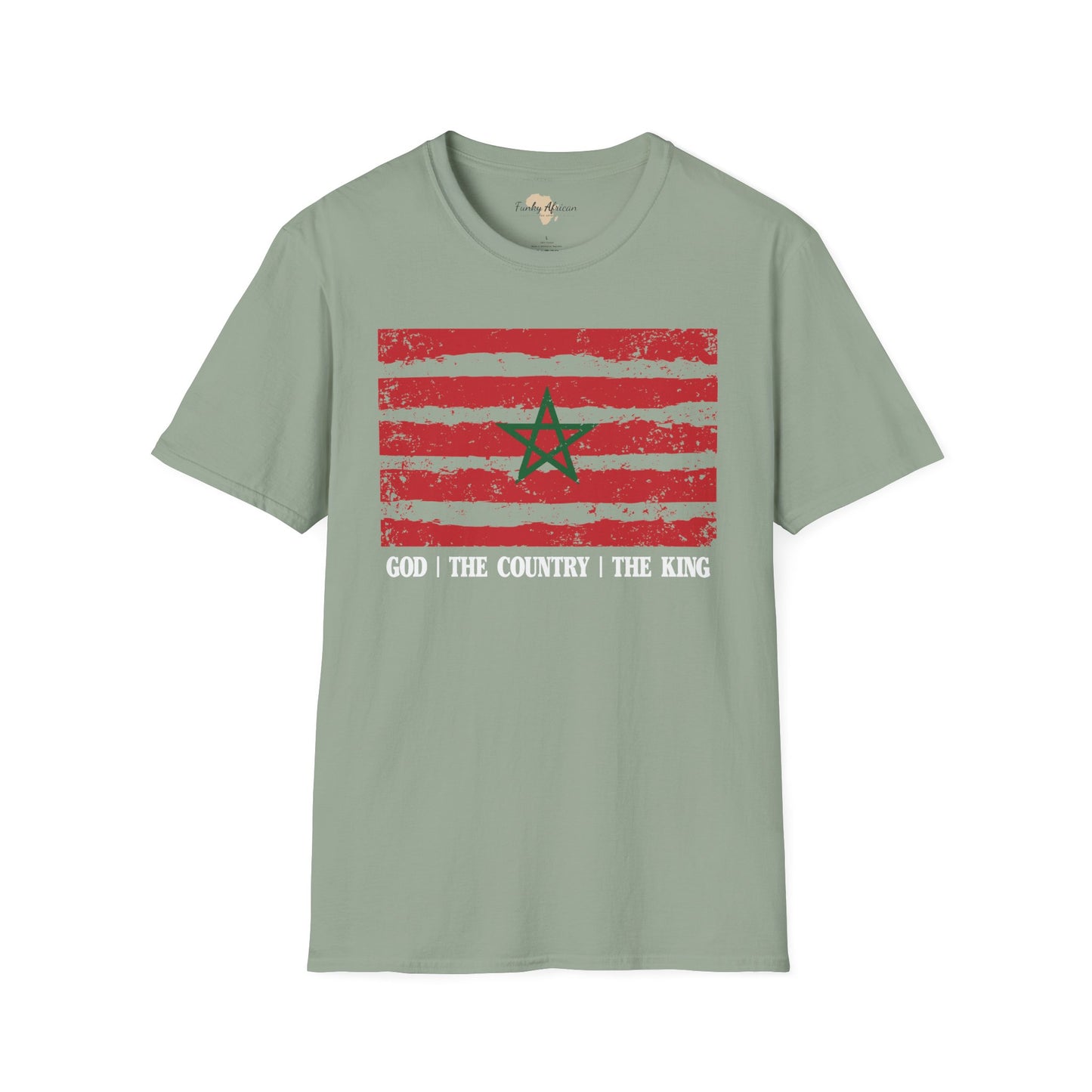 Morocco strip unisex softstyle tee