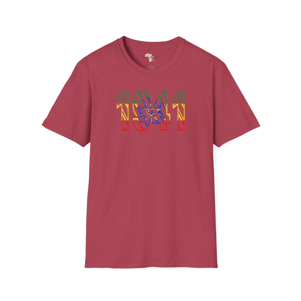 Ethiopia year unisex softstyle tee Funky African