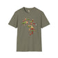 African map unisex softstyle tee