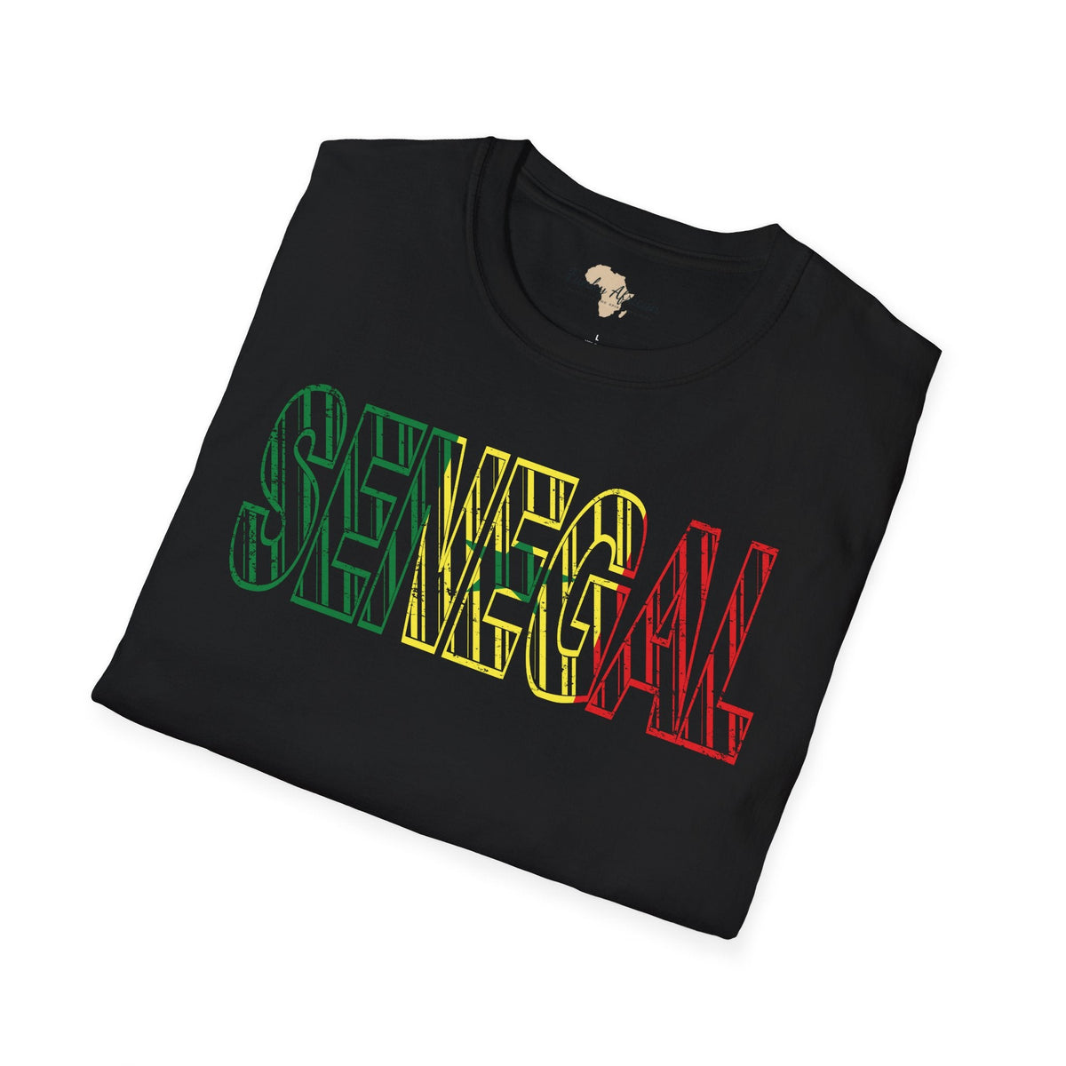 Senegal text unisex softstyle tee Funky African