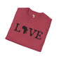 One love unisex softstyle tee