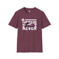 Jesus Never fails unisex tee