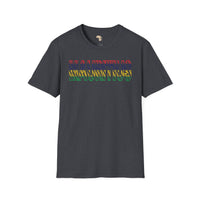Mauritius text unisex softstyle tee