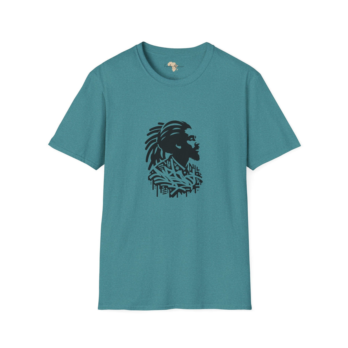 Funky graffiti unisex softstyle tee Funky African